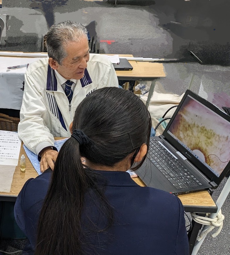 �̂̐��𒮂��@�э׌��Ǌώ@ �k�����l